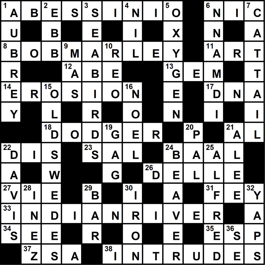 June crossword